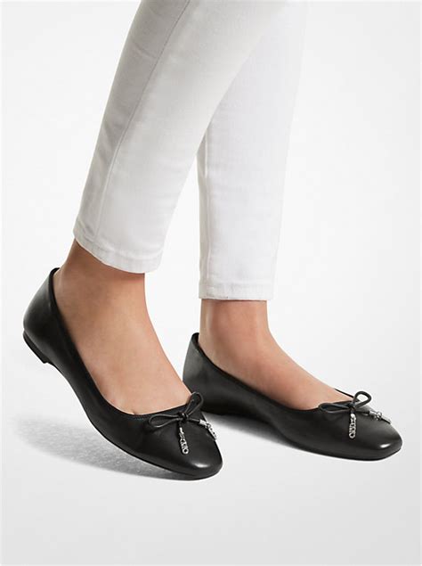 michael kors ballerinas code|Nori Leather Ballet Flat .